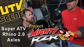 Super ATV Rhino 2.0 Axles