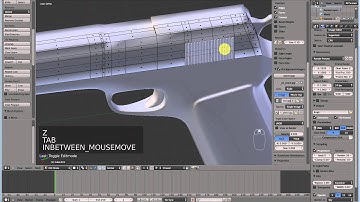 Blender 2.6 Intermediate: A Pistol - Part II