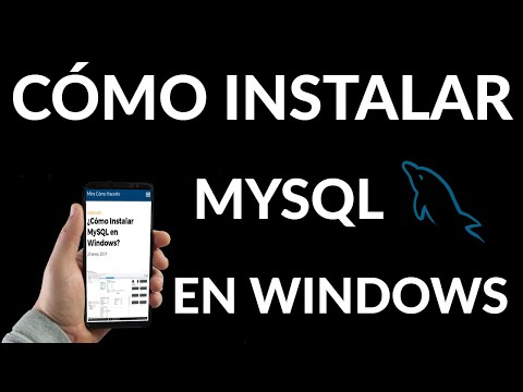 Cómo Instalar MySQL en Windows