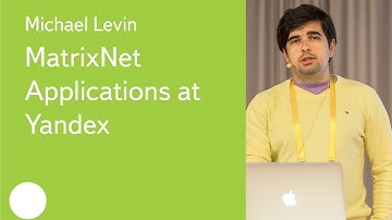 MatrixNet Applications at Yandex - Michael Levin