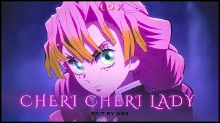 Mitsuri Kanroji - Cheri Cheri Lady (Slowed + reverb) || [AMV/Edit]