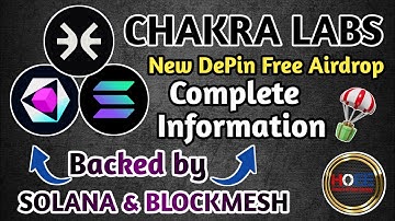 🪂 CHAKRA LABS FREE AIRDROP FULL GUIDE // CHAKRA LABS NEW DePin FREE AIRDROP // FREE AIRDROP 2025