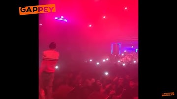 6ix9ine stage dive FAIL (gone wrong)