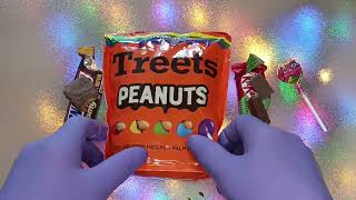 Delicious ASMR Candyland Snickers Treets Peanuts