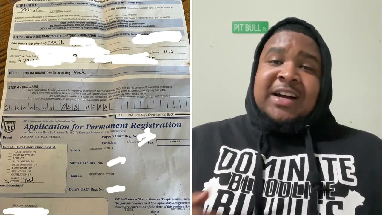 How to register your dog with UKC step by step YouTube