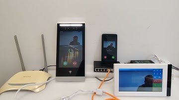 8 Inch Facial Recognition Apartment Video Intercom Kit