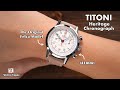 เห็นแล้วใจสั่น! Titoni HERITAGE Chronograph - Wimol Tapae