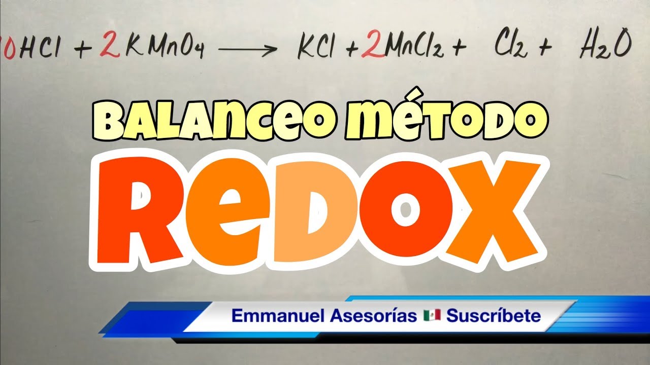 Balanceo Método Redox Paso A Paso Bien Fácil Youtube