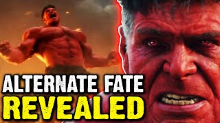 RED HULK ALTERNATE FATE REVEALED - ORIGINAL SCENES CUT FROM CAPTAIN AMERICA BRAVE NEW WORLD STORY
