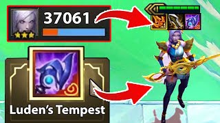 " Luden's Tempest " The Best Craziest Item for 1-Cost Caitlyn !??