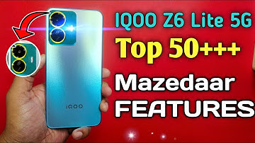 Iqoo Z6 Lite 5G Top 50+++ Hidden Feauters || iqoo z6 lite Mazeedar Tricks 😍| Iqoo Z6 Lite 5G