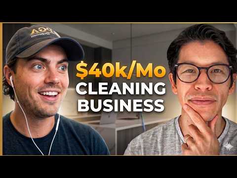 How Alex Built a $40k/Month Cleaning Business