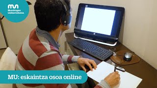 Mondragon Unibertsitateko eskaintza osoa online modalitatean