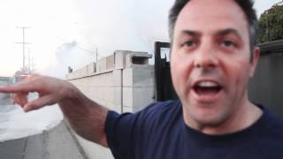 Councilman Buscaino rides with Fire Station 65 in Watts