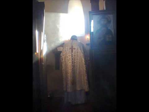 დეკანოზი თეოდორე (გიგნაძე)   მცხეთა წმ.დიმიტრის ტაძარში    23.10.13