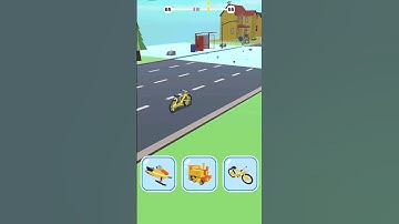 shape shifting game hyper casual gameplay #shorts #shapeshifting #funnygames