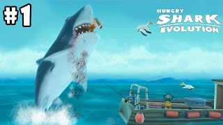 Hungry Shark Evolution (by Future Games of London) Android Gameplay Part 1 [HD] screenshot 4