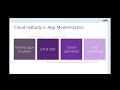 The Ideal Approach to Application Modernization; Which Way to the Cloud?