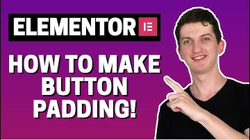 How To Make Button Padding In Elementor