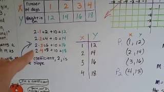 Famous Grade 8 Math #4.1b, Represent Linear relationships using Graphs Wealth