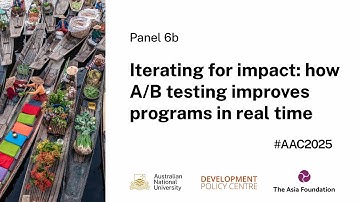 Panel 6b – Iterating for impact: how A/B testing improves programs in real time