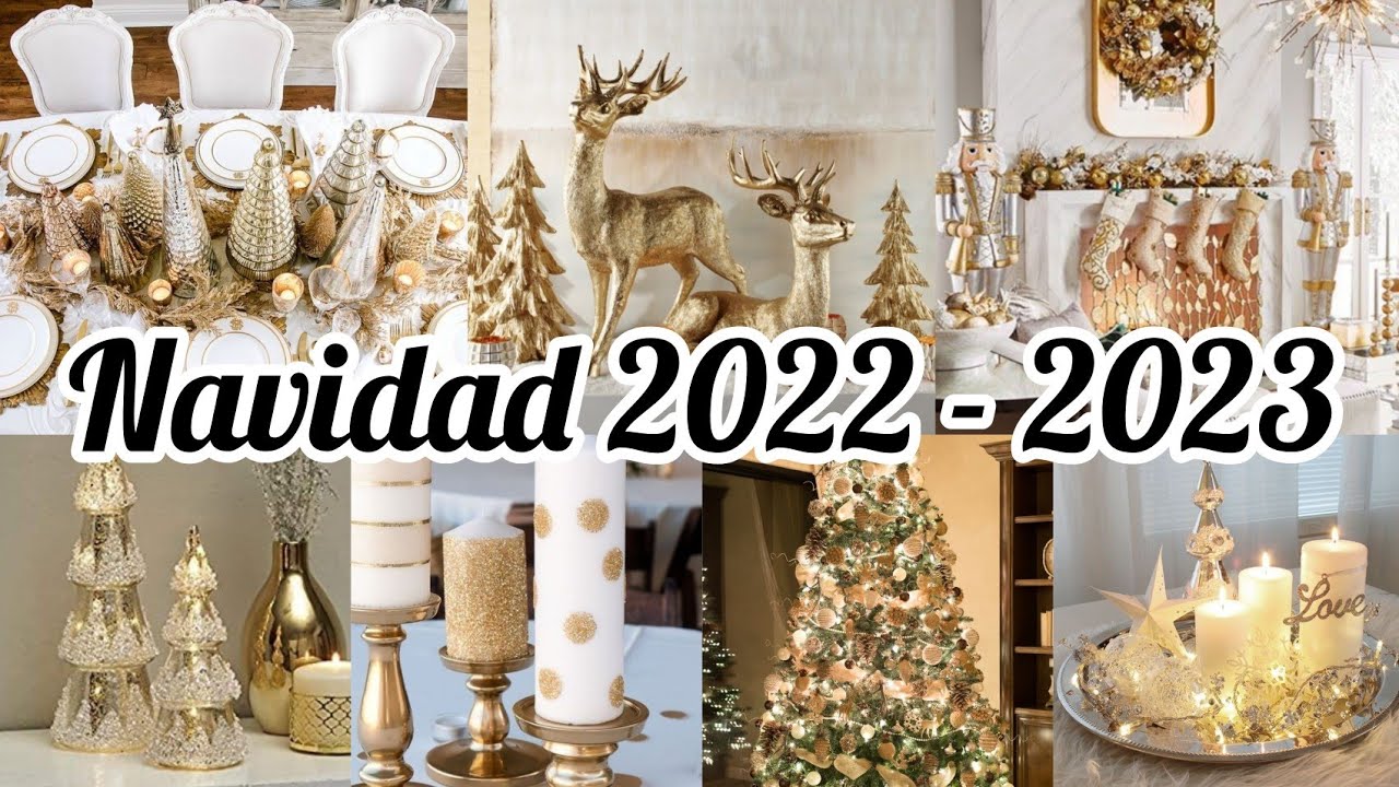 Navidad 2022 2023// Ideas Elegantes Para Decorar En Navidad YouTube