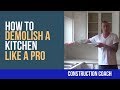 How to Demolish a Kitchen like a Pro - DIY