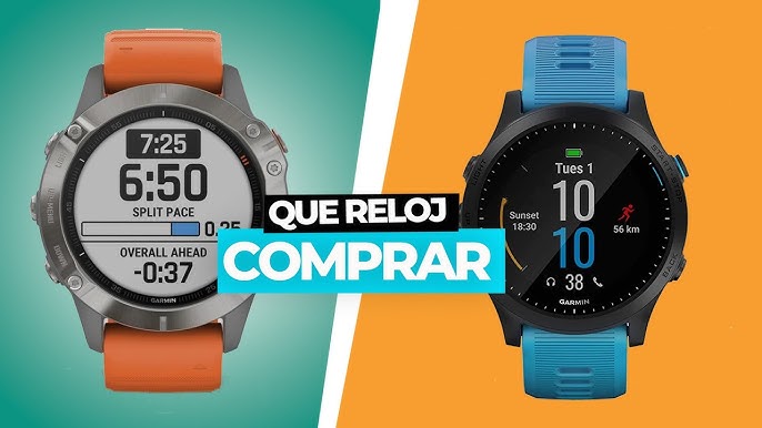 Garmin Forerunner 945 vs Fenix 5 Plus: comparativa detallada