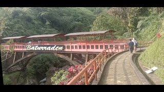 Jembatan Unik  Lokawisata Baturraden Purwokerto Banyumas