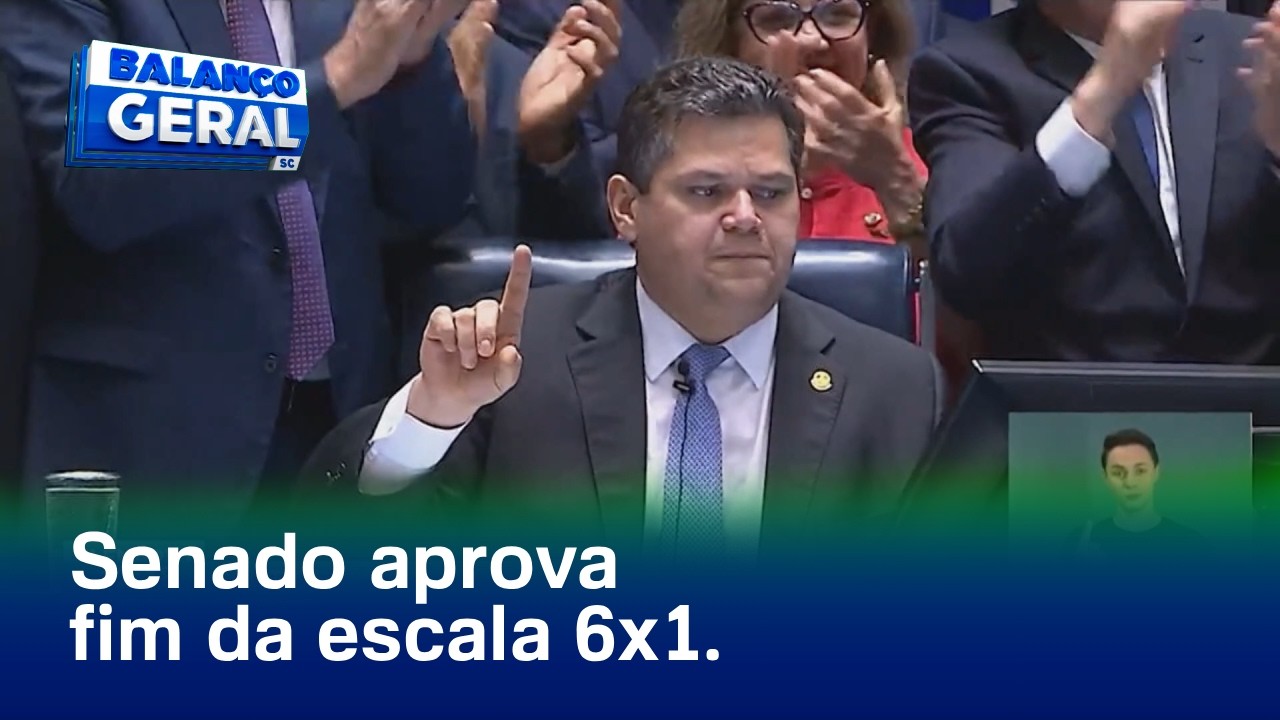 Política: Senado aprova fim da escala 6×1