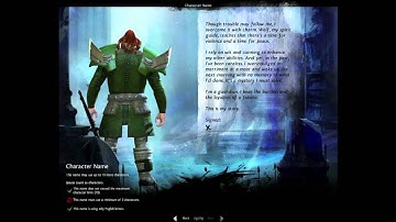 Guild Wars 2 Beta Character Creation