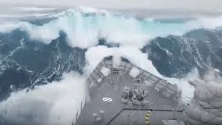 Barcos luchando contra el mar || Barcos Atrapados en Tormentas