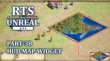 Unreal Engine 5 RTS with C++ - Part 38 - Dynamic Minimap Widget