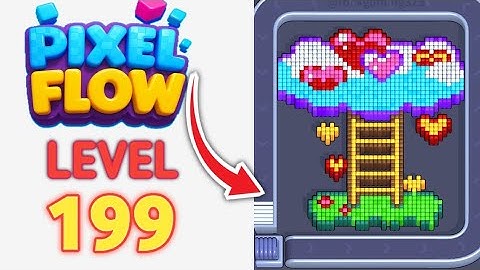 Pixel Flow Level 199 Walkthrough