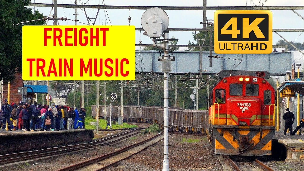 FREIGHT TRAIN MUSIC Train South Africa YouTube