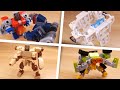 [LEGO Mini Robot Film] LEGO Transformers and Combiners Mech MOC stop motion animation compilation 7