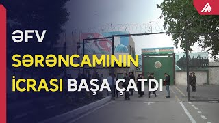 Əfv edilən məhkumların sevinc nidaları – APA TV Resimi