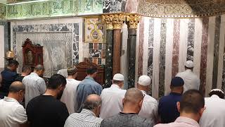 10 - صلاة المغرب من المسجد الأقصى المبارك للشيخ يوسف أبو سنينة 15 ذو القعدة 1442 ه
