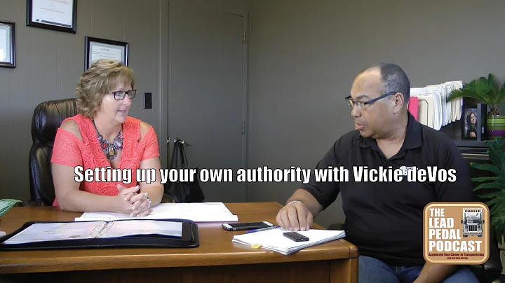 Setting up your own operating authority with Vicki...