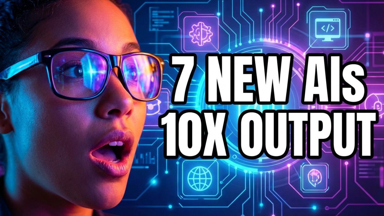These 7 New AIs Will 10x Your Output in 2026