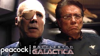 Battlestar Galactica | Saul Tigh Reveals He's a Cylon Resimi