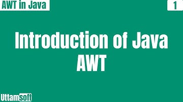 Java AWT | Introduction of Java AWT | what is awt in java | what is use of java awt | in hindi