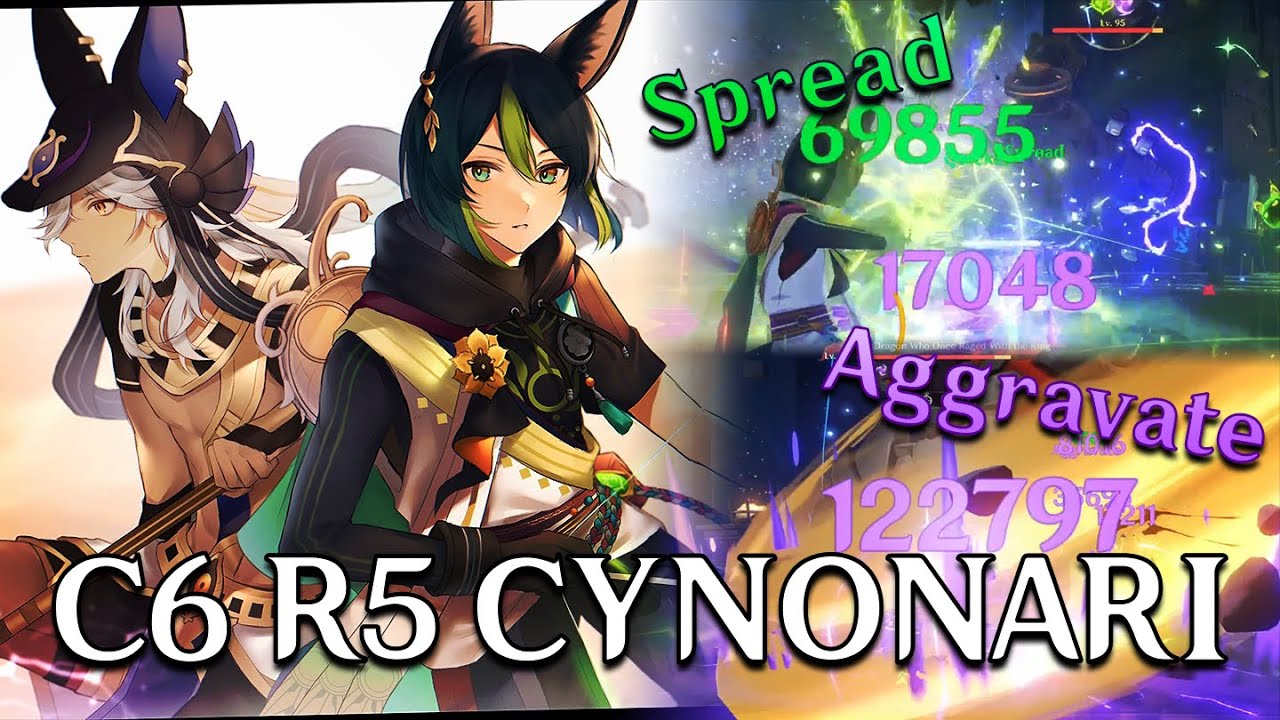 Tighnari C6 Spread & Cyno C6 Aggravate vs 3.0 Spiral Abyss Floor 12 (9