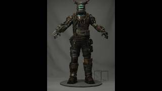 Dead Space Remake Isaac Clarke Suit Lone Survivor - Turntable - Dead Space Fan Project