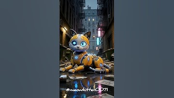 🐾 😿💔Envy Broke Him, Kindness Built Him: The Kitten & Robot cat