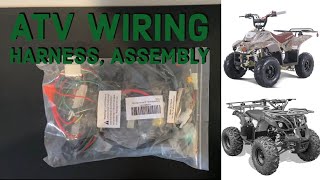 How to wire, Chinese, ATV, wiring, harness, indepth
