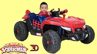 Ultimate Spiderman Battery Powered Ride-On Car Dune Buggy  Park Playtime Ckn