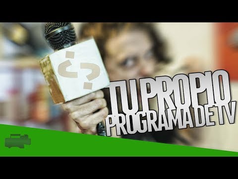 Video: Cómo Hacer Un Programa De Televisión