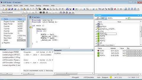 03 Buid debug avr code