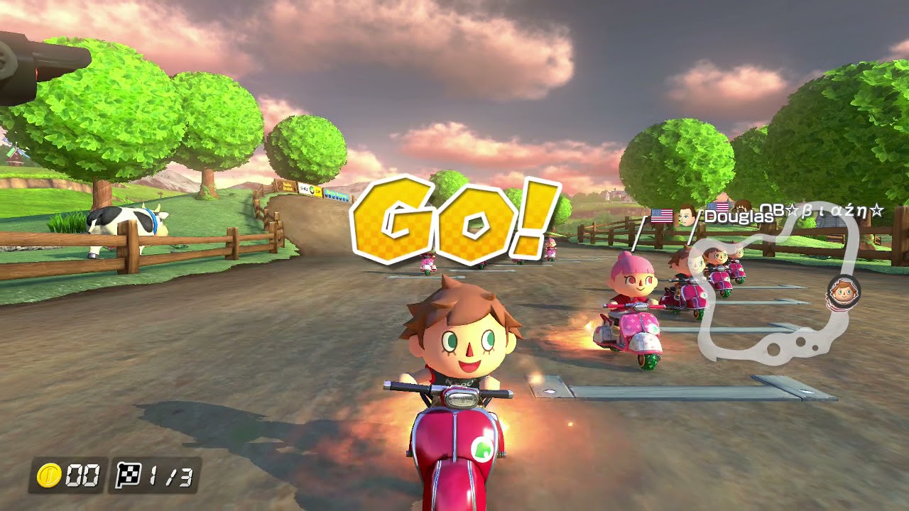 Mario Kart 8 Deluxe Online - VILLAGER FROOM
